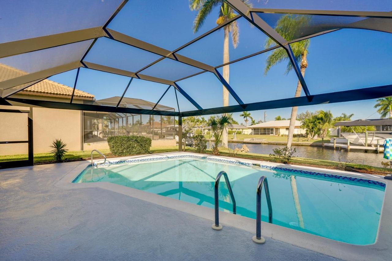 Waterfront Cape Coral Home With Private Pool! Kültér fotó