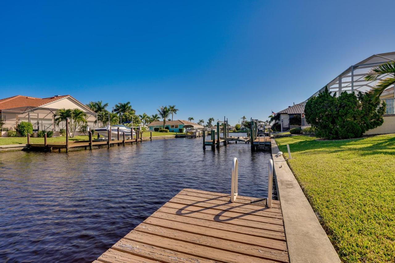 Waterfront Cape Coral Home With Private Pool! Kültér fotó