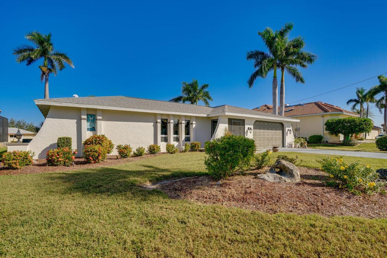 Waterfront Cape Coral Home With Private Pool! Kültér fotó