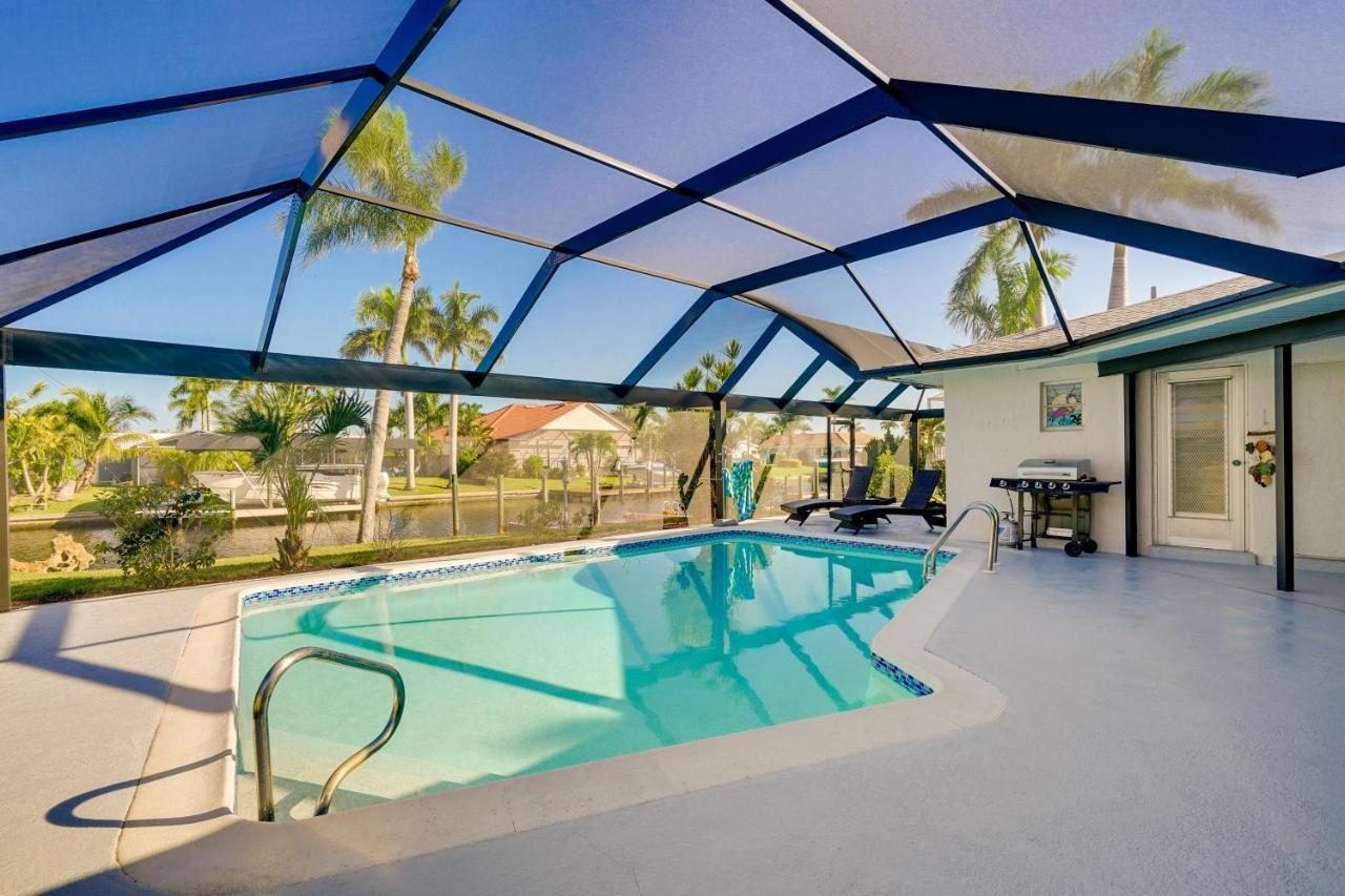 Waterfront Cape Coral Home With Private Pool! Kültér fotó