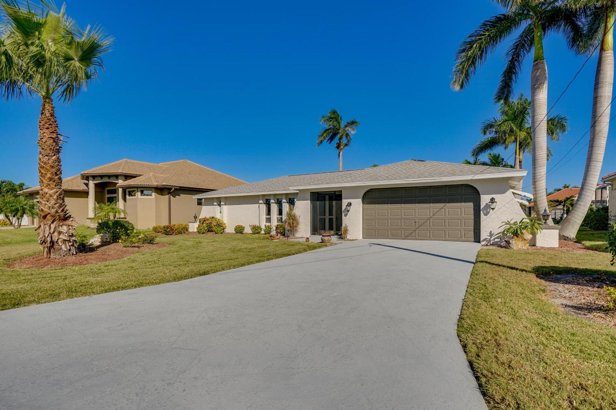 Waterfront Cape Coral Home With Private Pool! Kültér fotó